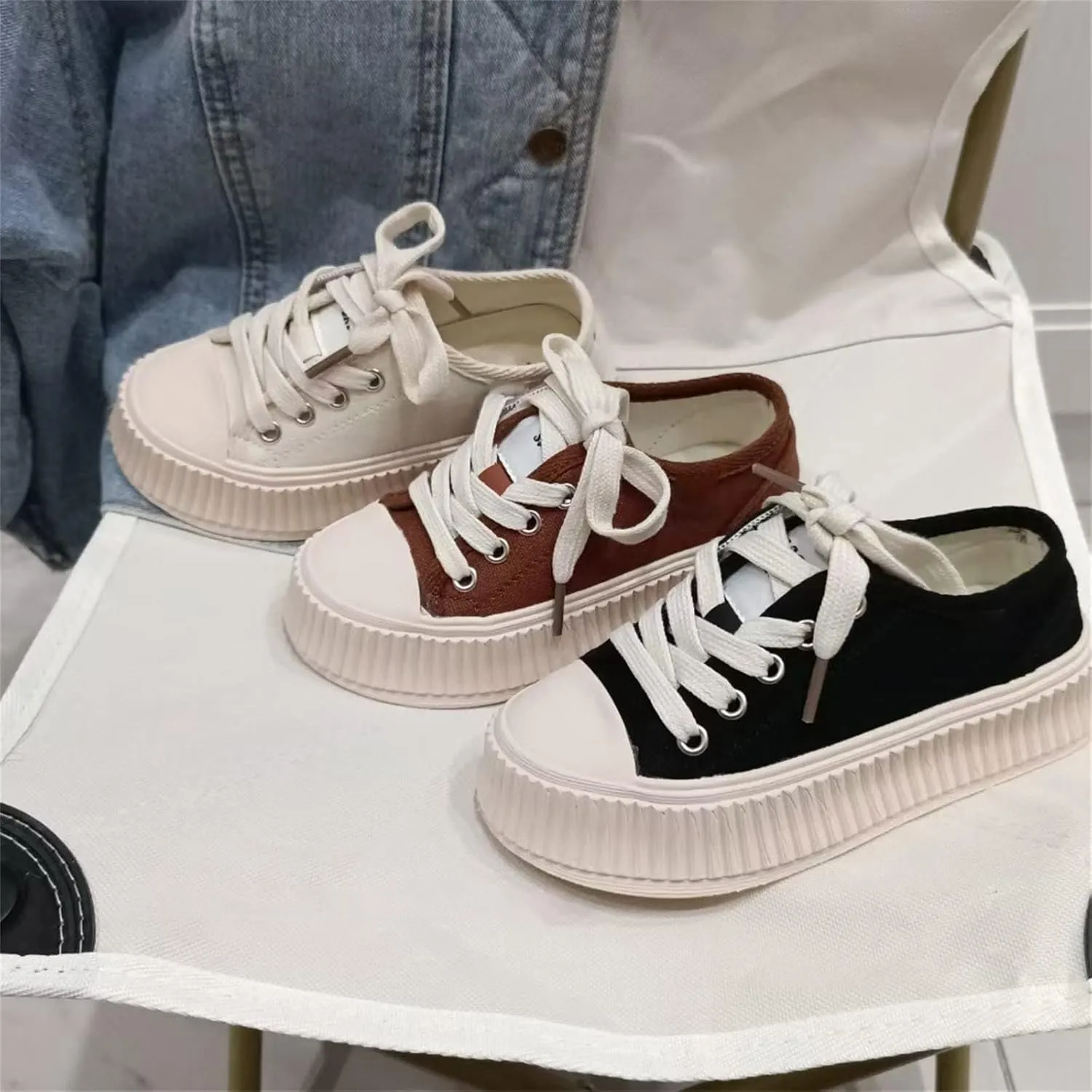 Little/Big Kids Sneakers Girls Sneakers Kids Toddler Walking Sneakers Lightweight Breathable Baby Accessories for Girls (Brown, 3 Big Kids)