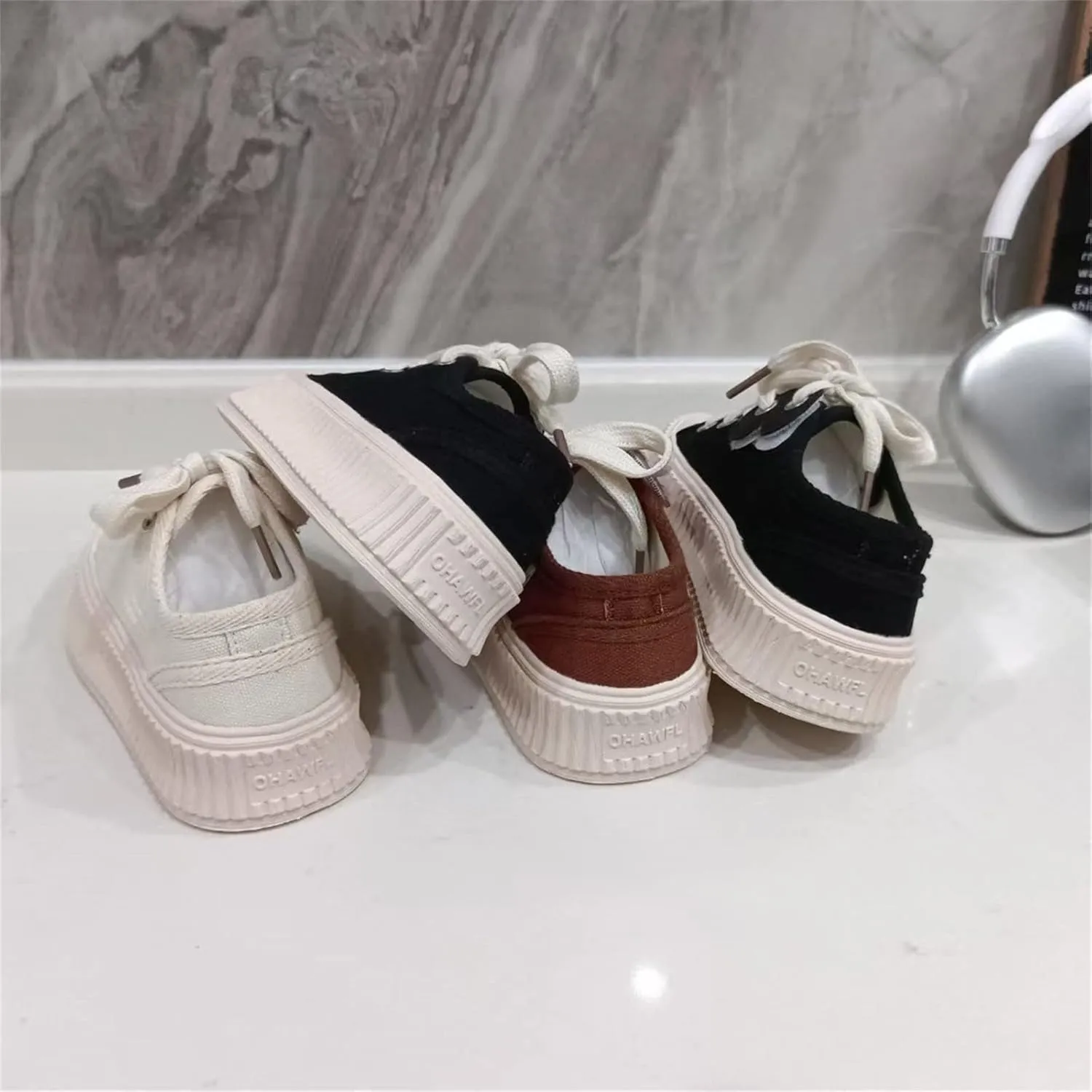 Little/Big Kids Sneakers Girls Sneakers Kids Toddler Walking Sneakers Lightweight Breathable Baby Accessories for Girls (Brown, 3 Big Kids)