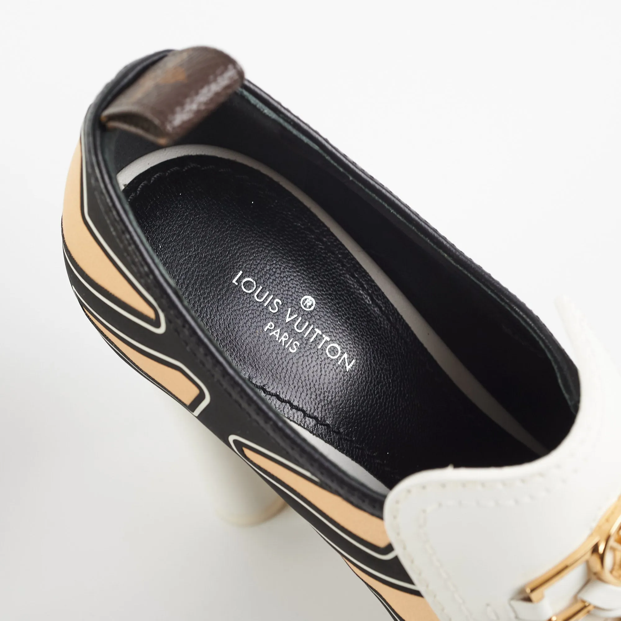 Louis Vuitton Calfskin Swift Loafers Size 34.5