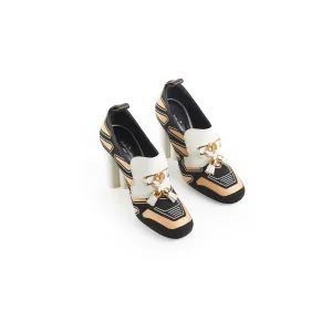 Louis Vuitton Calfskin Swift Loafers Size 34.5