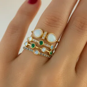 Marilyn | Refined vintage ring with quality stones