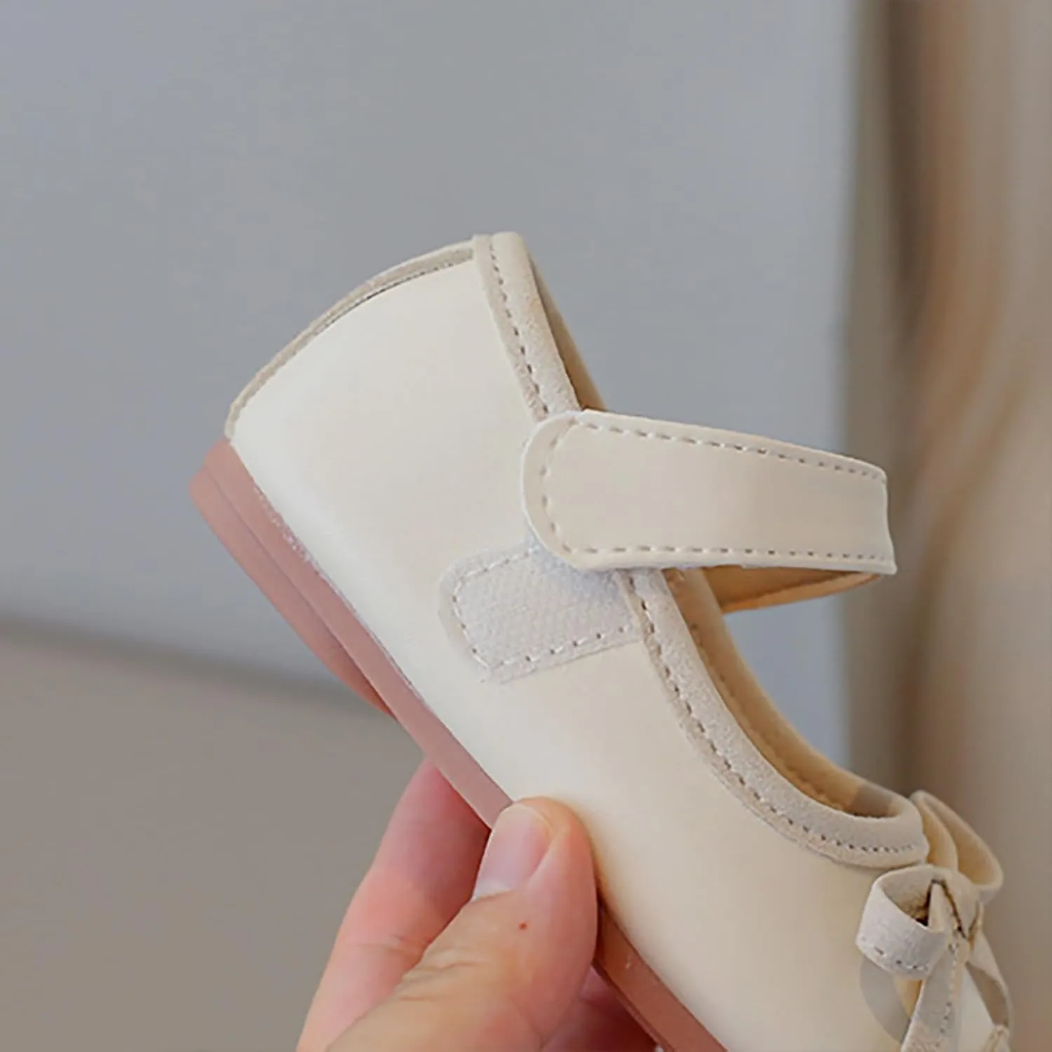Mary Jane Flat for Toddler Girls Little-Kids Glittery Dress Princess Wedding Ballet Shoes Soft Strap Ballerina