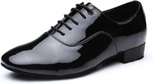 Men's Latin Dance Shoes 1pair/Set Men Dance Shoes Latin Ballroom Dance Shoes Modern Indoor Shoes Men Tango Waltz Danicng Pu Shoes