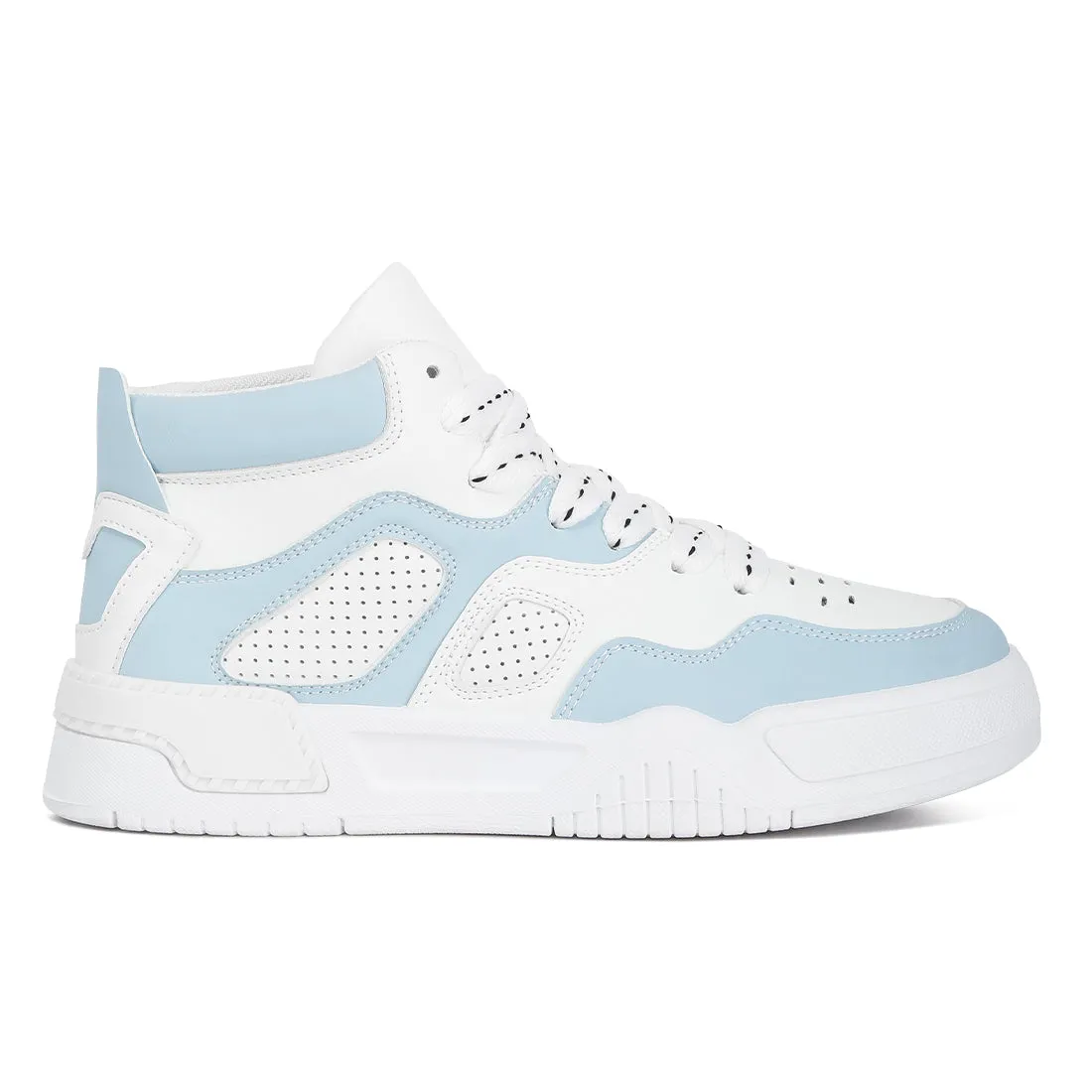 Men's Panelling Detail Ankle Length Sneakers