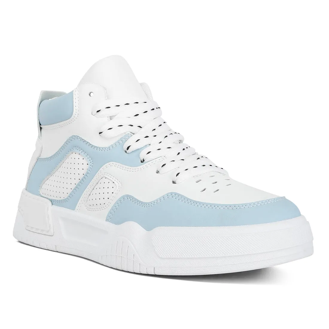 Men's Panelling Detail Ankle Length Sneakers