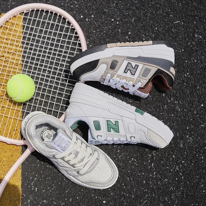 Men's Super Fiber Leather Casual Sneakers (In Stock)