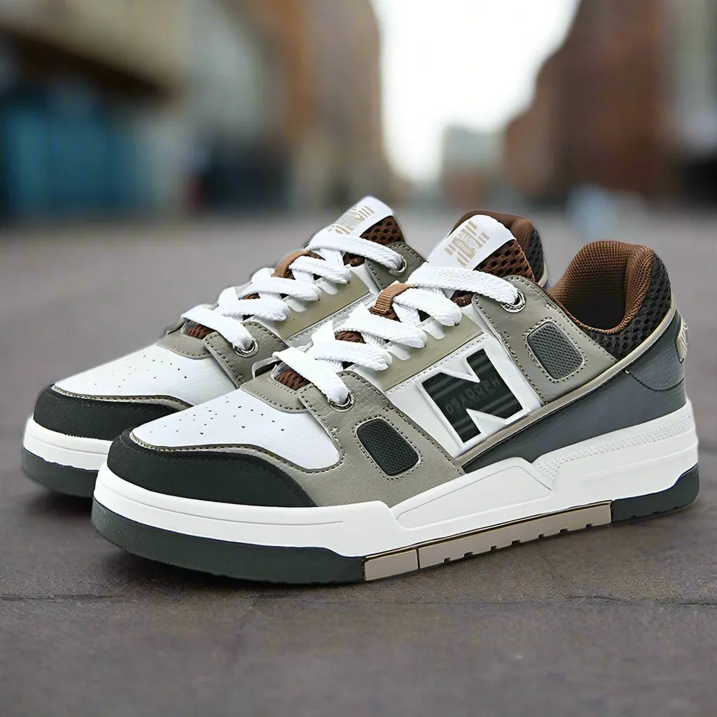 Men's Super Fiber Leather Casual Sneakers (In Stock)