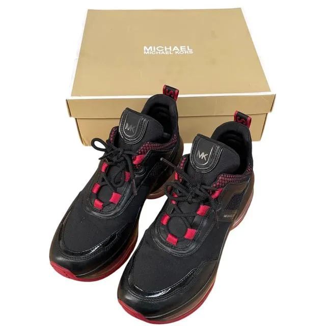Michael Kors Olympia Extreme Logo Trainers UK 5.5