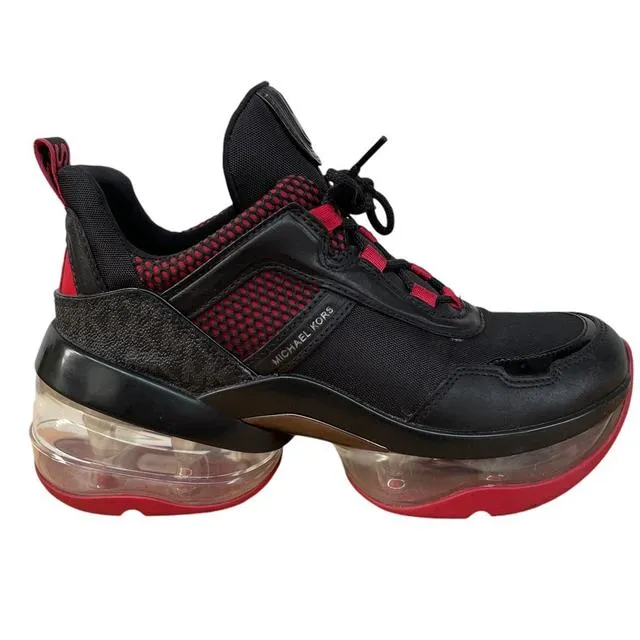 Michael Kors Olympia Extreme Logo Trainers UK 5.5