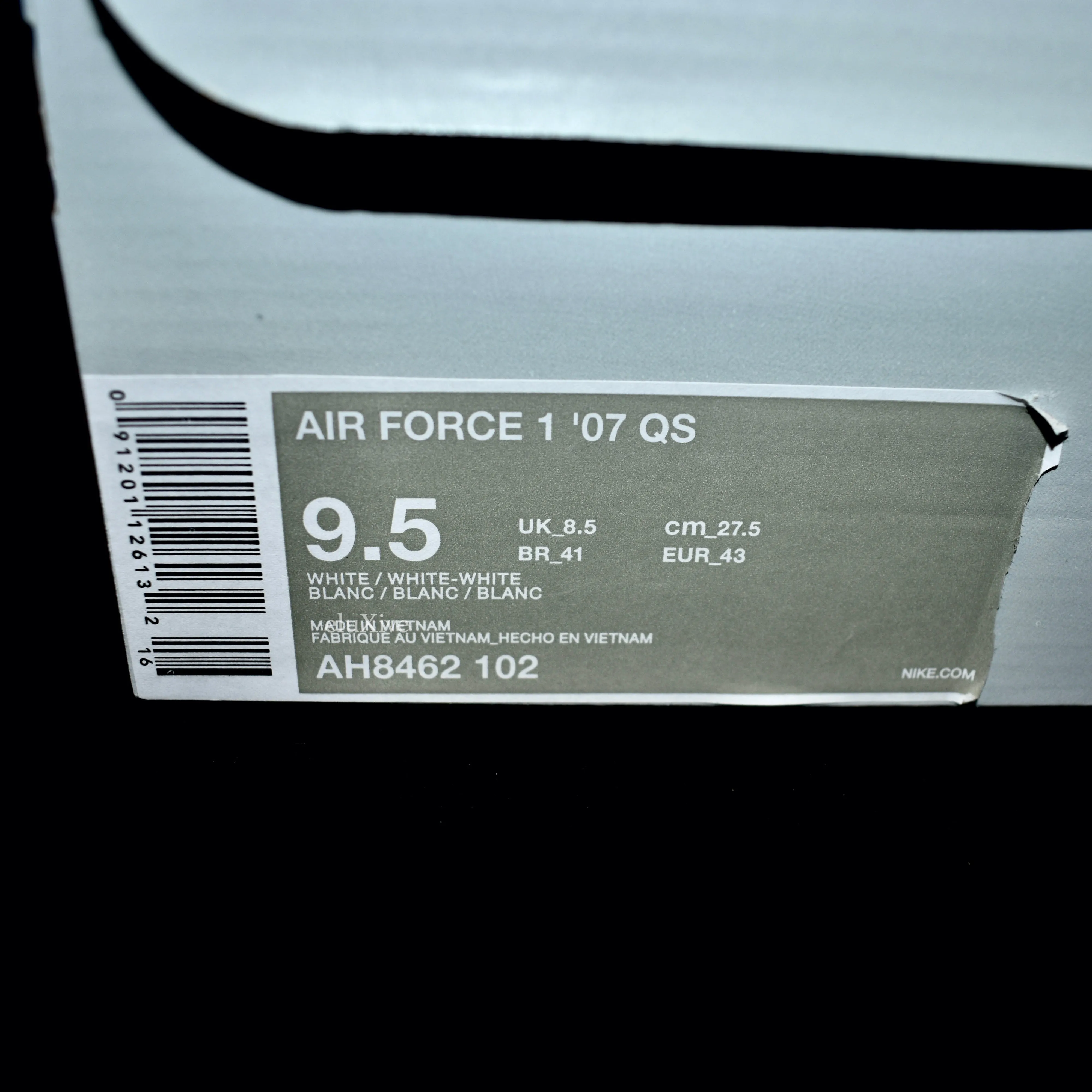 Nike - Air Force 1 '07 QS All-Star 'Swoosh Pack' (White)