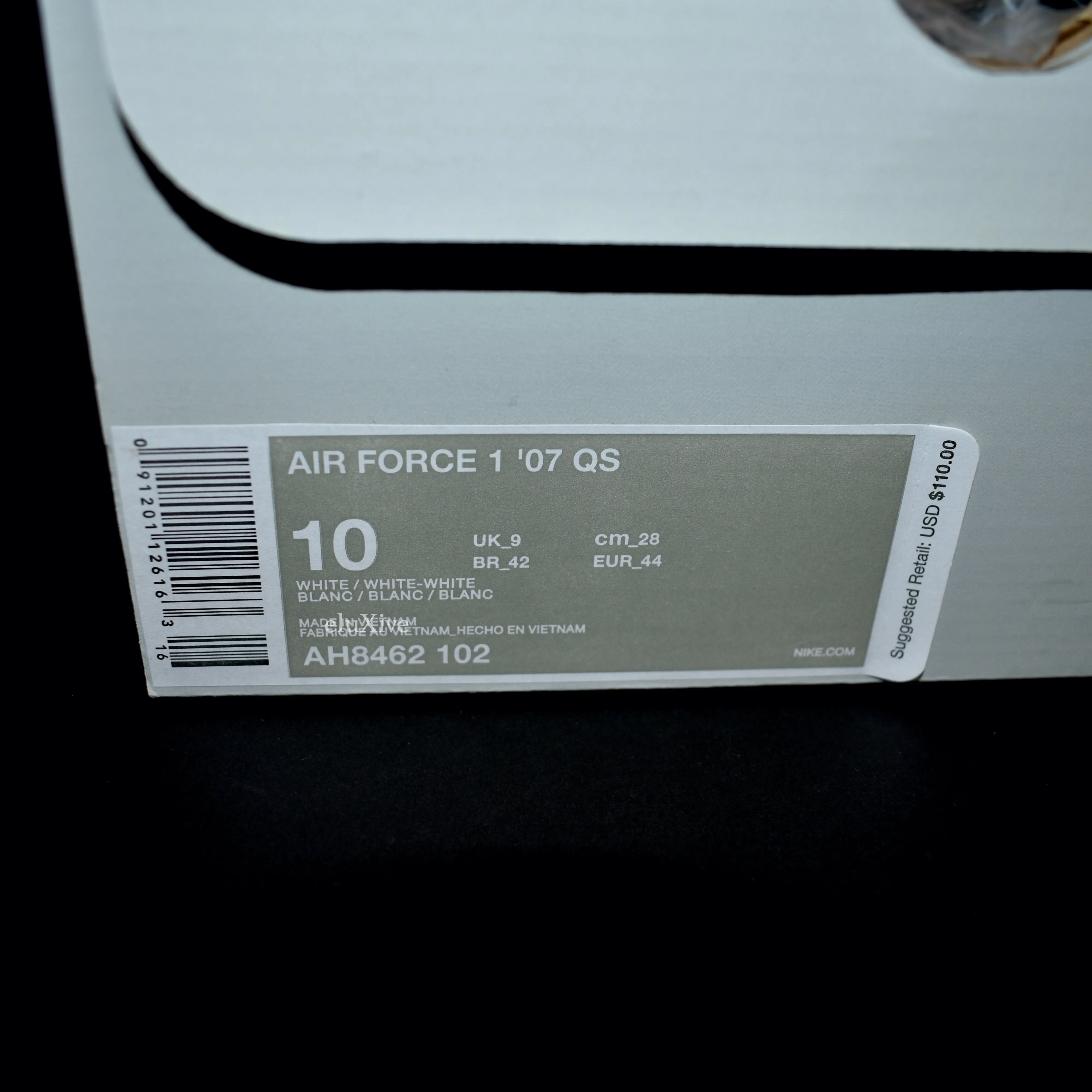Nike - Air Force 1 '07 QS All-Star 'Swoosh Pack' (White)