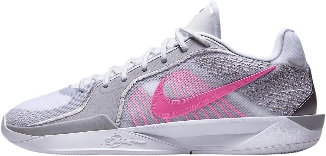 Nike Sabrina 2 Basketball Shoes (FQ2174-100, White/Cement Grey/Black/Pinksicle)