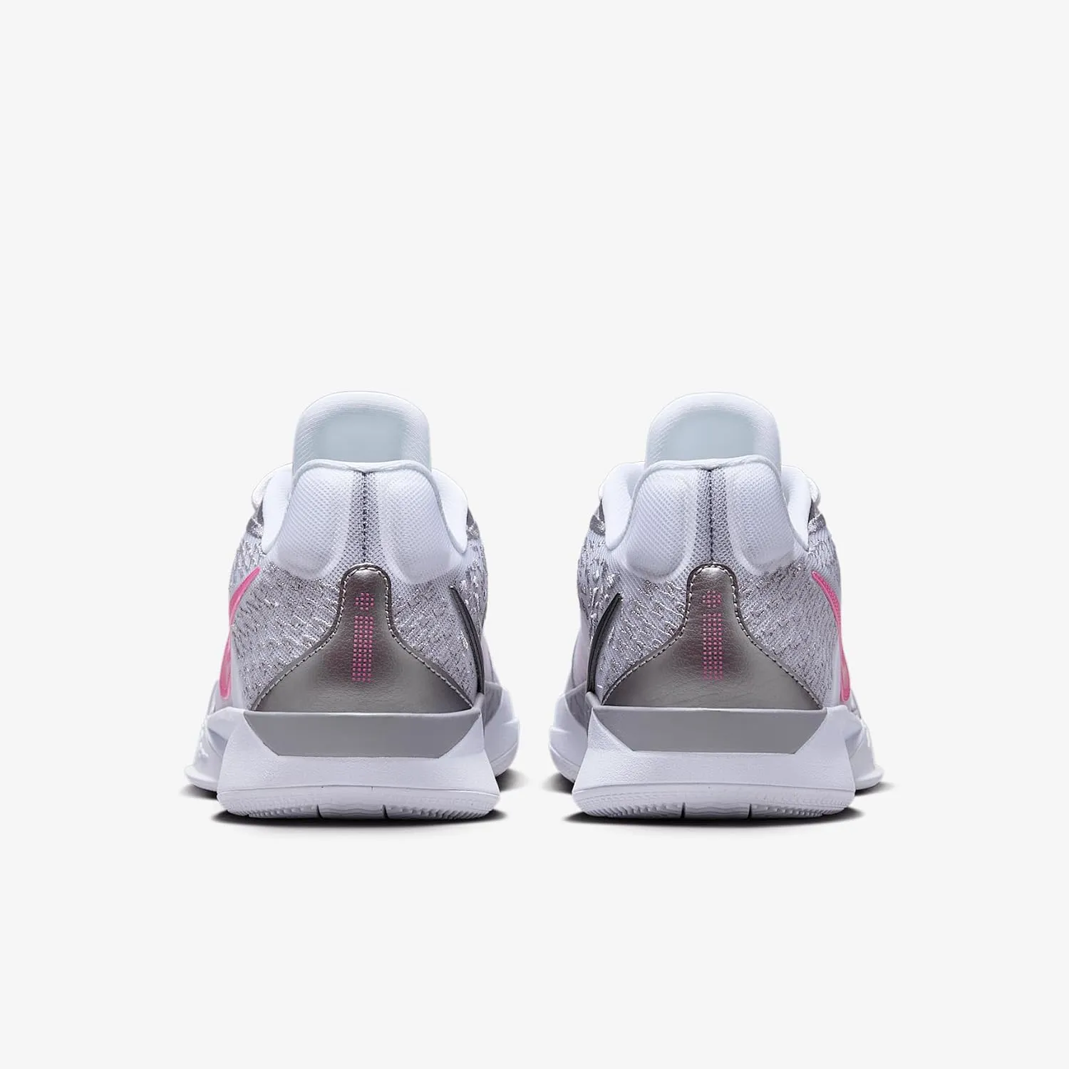 Nike Sabrina 2 Basketball Shoes (FQ2174-100, White/Cement Grey/Black/Pinksicle)