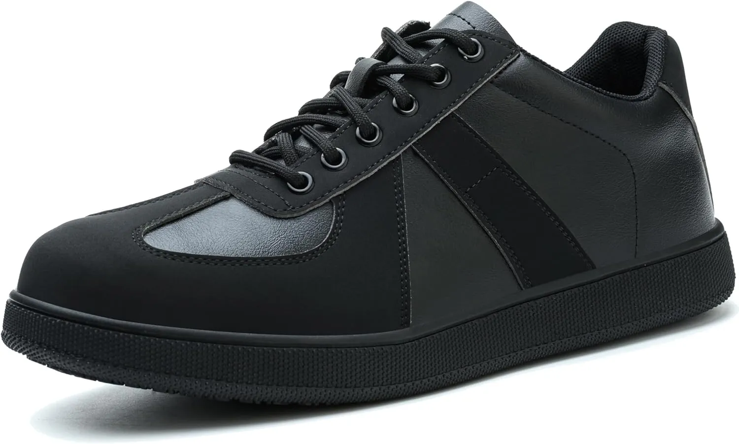 Non Slip Waterproof Work Shoes for Men WomenSlip-On Lightweight Casual Walking Loafers