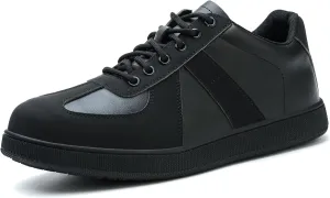 Non Slip Waterproof Work Shoes for Men WomenSlip-On Lightweight Casual Walking Loafers