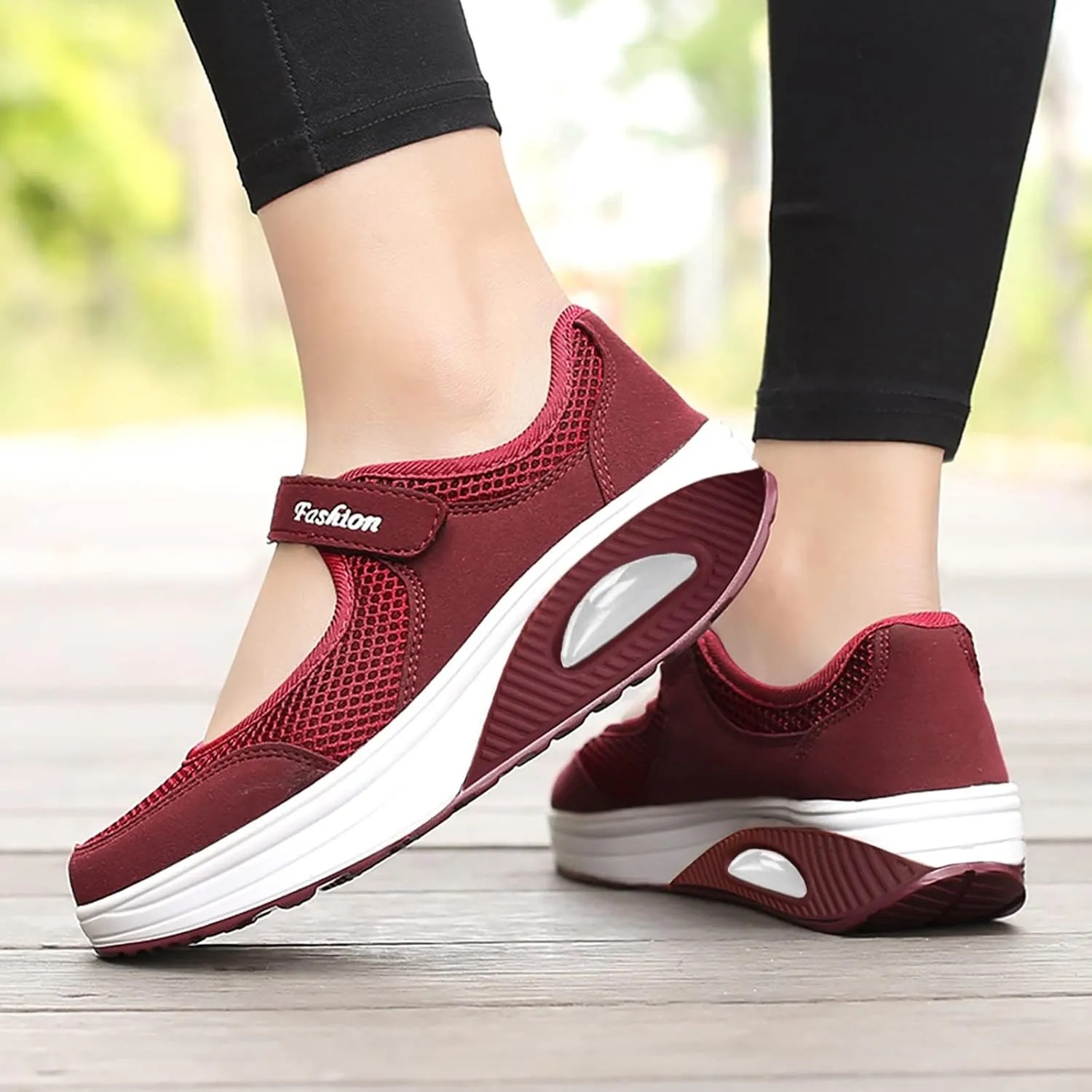Orthopedic Shoes for Women Slip On Comfort Knit Walking Shoes Lightweight Breathable Running Tennis Athletic Gym Workout Non Slip Athletic Fashion Sneakers Casual