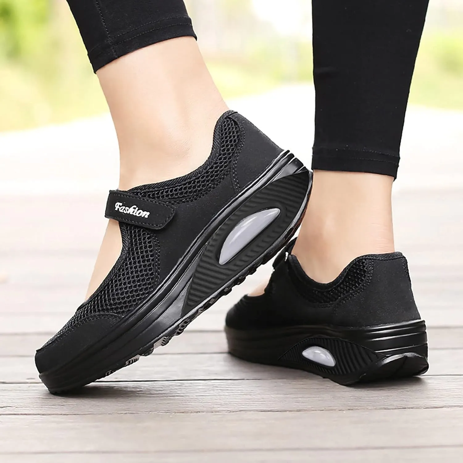 Orthopedic Shoes for Women Slip On Comfort Knit Walking Shoes Lightweight Breathable Running Tennis Athletic Gym Workout Non Slip Athletic Fashion Sneakers Casual
