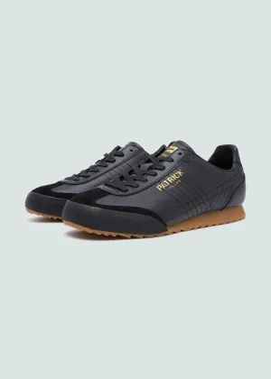 Patrick Villan Leather Trainers Black