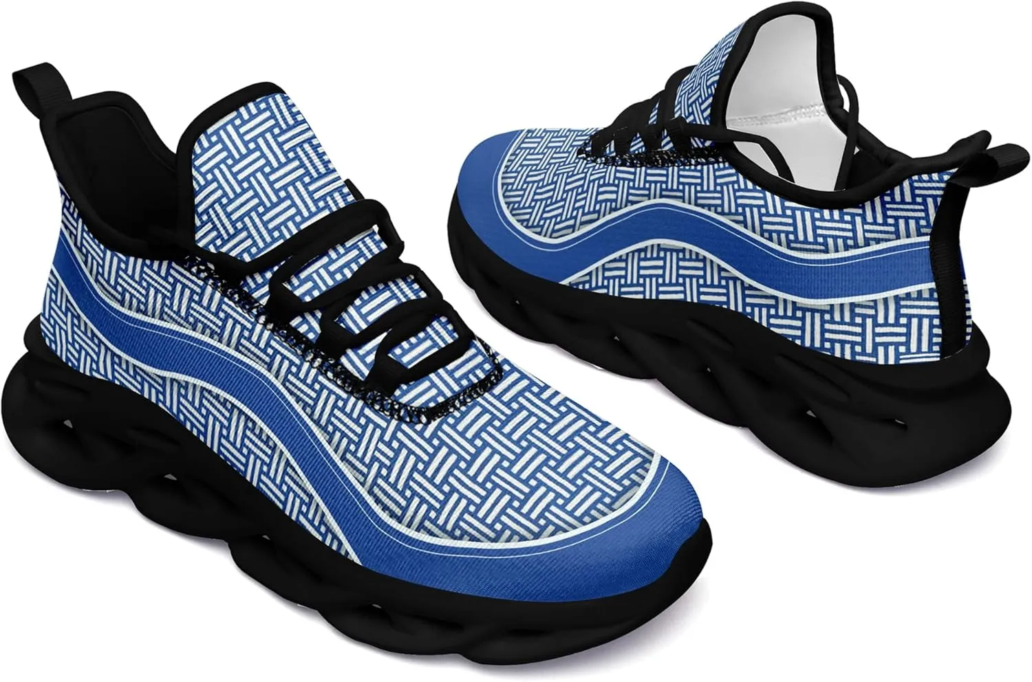 Personalized Men's Running Shoes, Customizable Non-Slip Gym Sneakers for Women Workouts Walking Tennis Daily Use