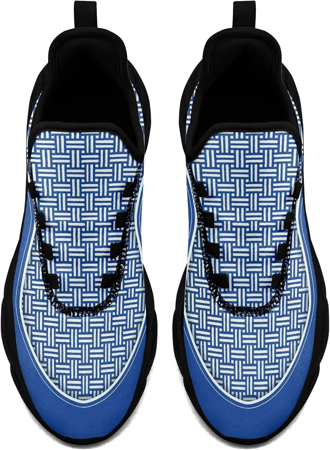 Personalized Men's Running Shoes, Customizable Non-Slip Gym Sneakers for Women Workouts Walking Tennis Daily Use