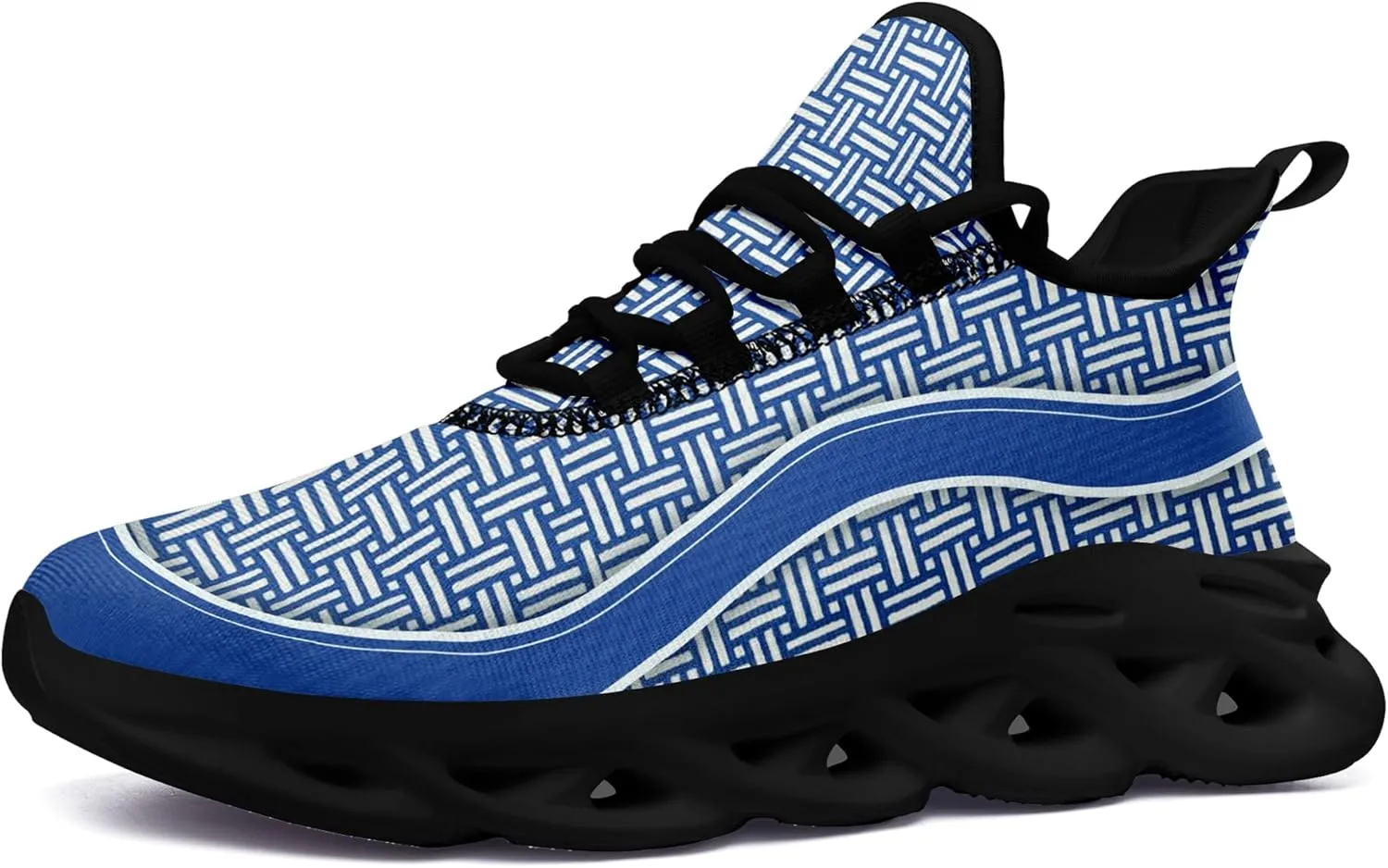 Personalized Men's Running Shoes, Customizable Non-Slip Gym Sneakers for Women Workouts Walking Tennis Daily Use
