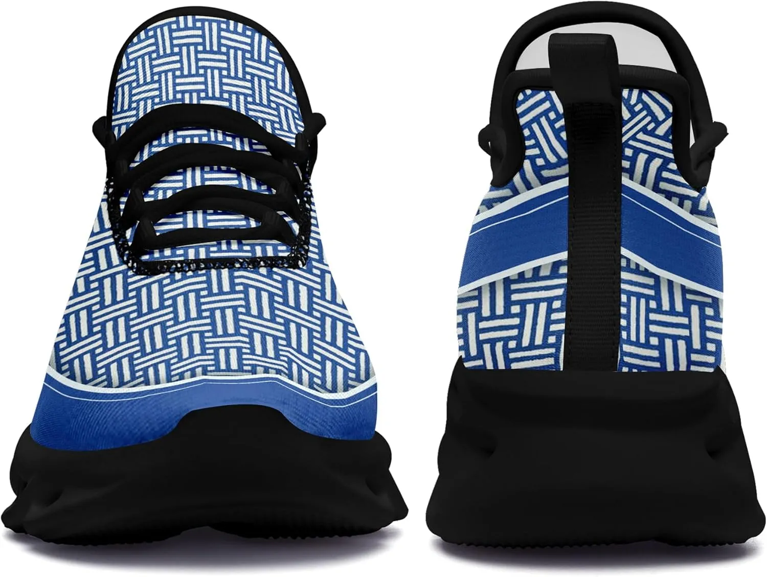 Personalized Men's Running Shoes, Customizable Non-Slip Gym Sneakers for Women Workouts Walking Tennis Daily Use