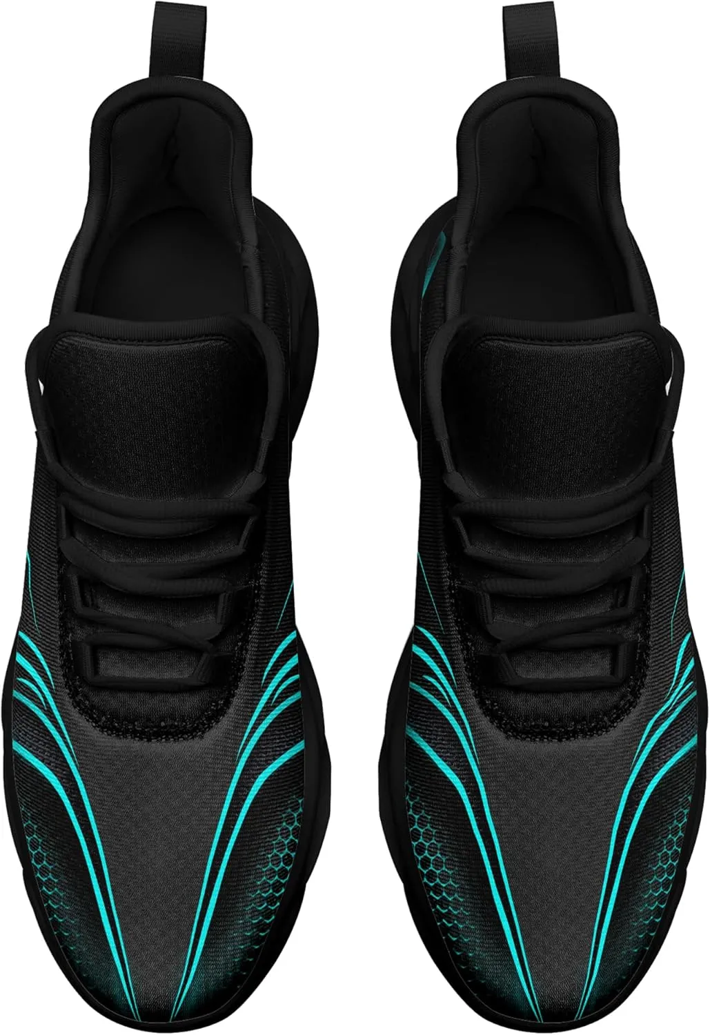 Personalized Running Shoes for Men, Women's Customizable Non-Slip Gym Sneakers Workouts Walking Tennis Daily Use