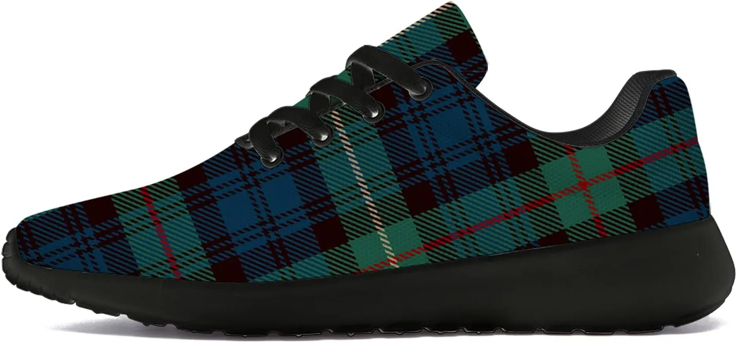 Plaid Shoes for Women Men Running Shoes Lightweight Walking Tennis Sneakers Jogging Shoes Gifts