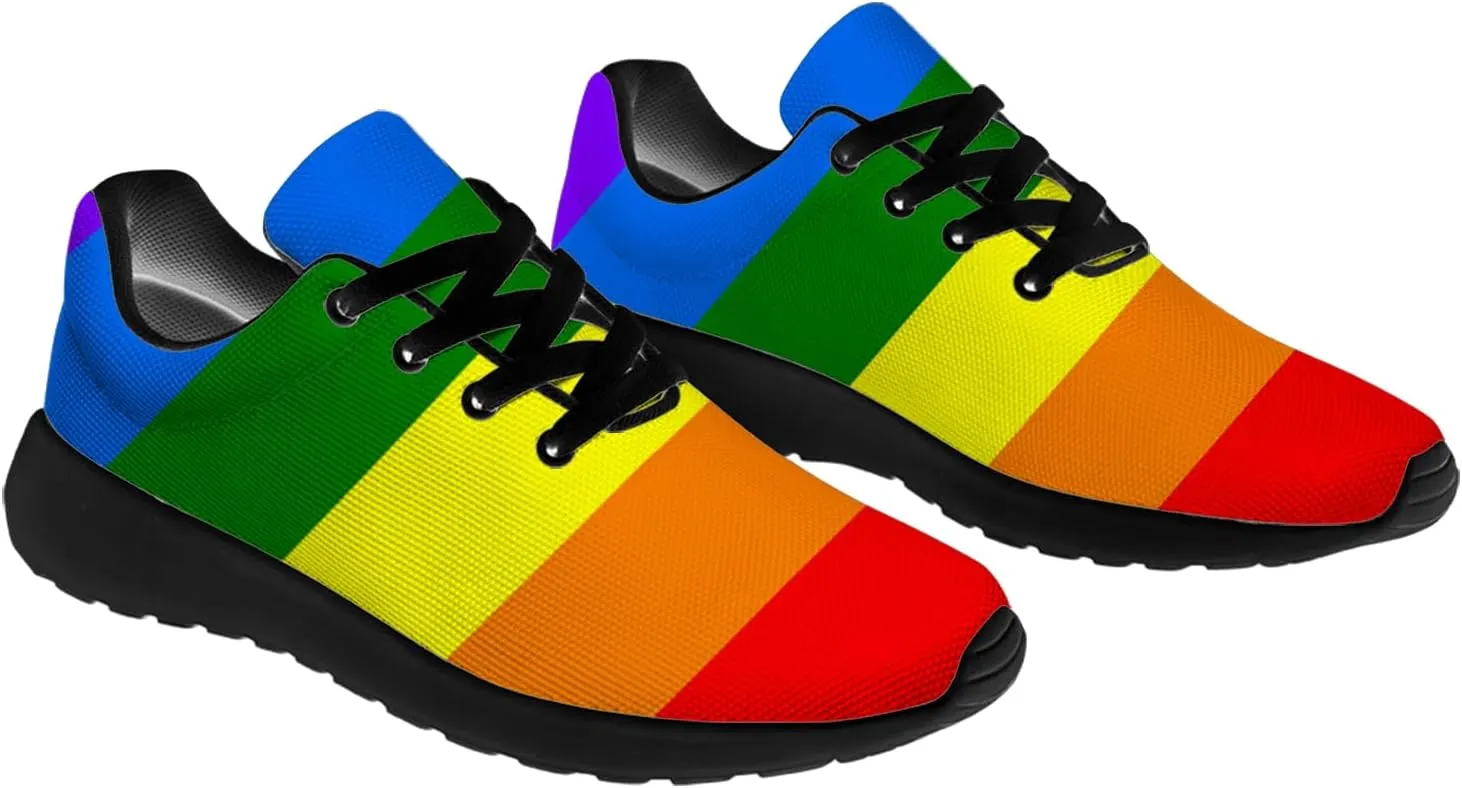 Pride Shoes Women's Men's Running Tennis Shoes Fashion Sneakers Gifts for Women Men