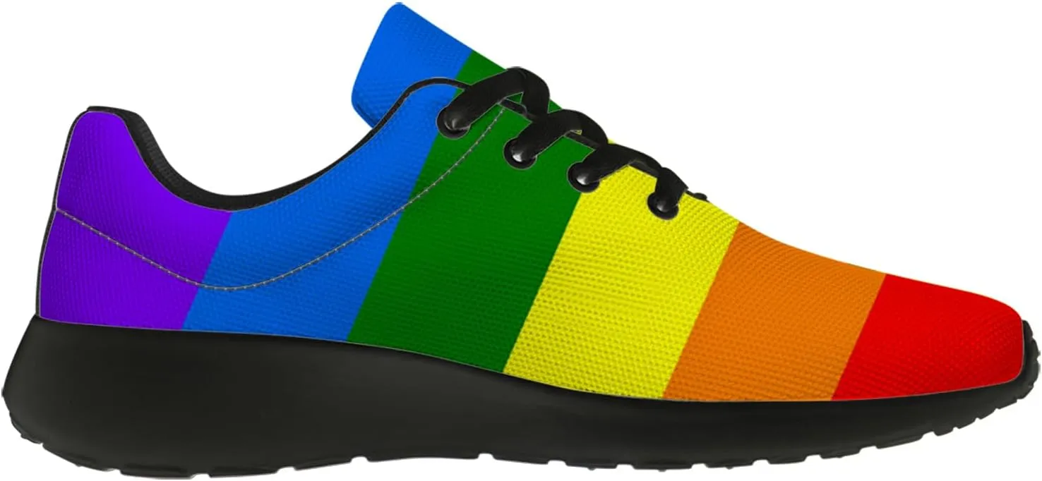 Pride Shoes Women's Men's Running Tennis Shoes Fashion Sneakers Gifts for Women Men