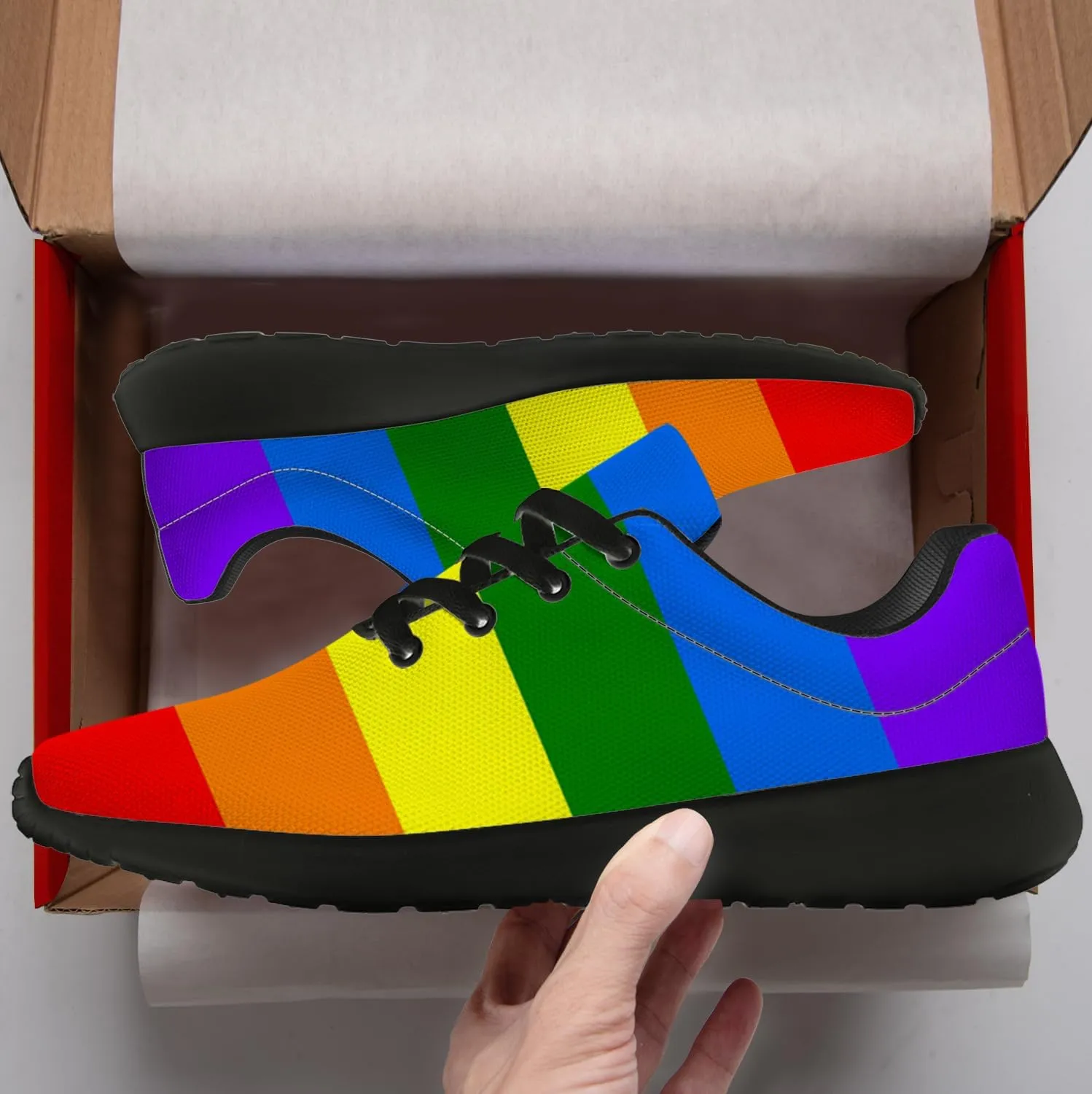 Pride Shoes Women's Men's Running Tennis Shoes Fashion Sneakers Gifts for Women Men
