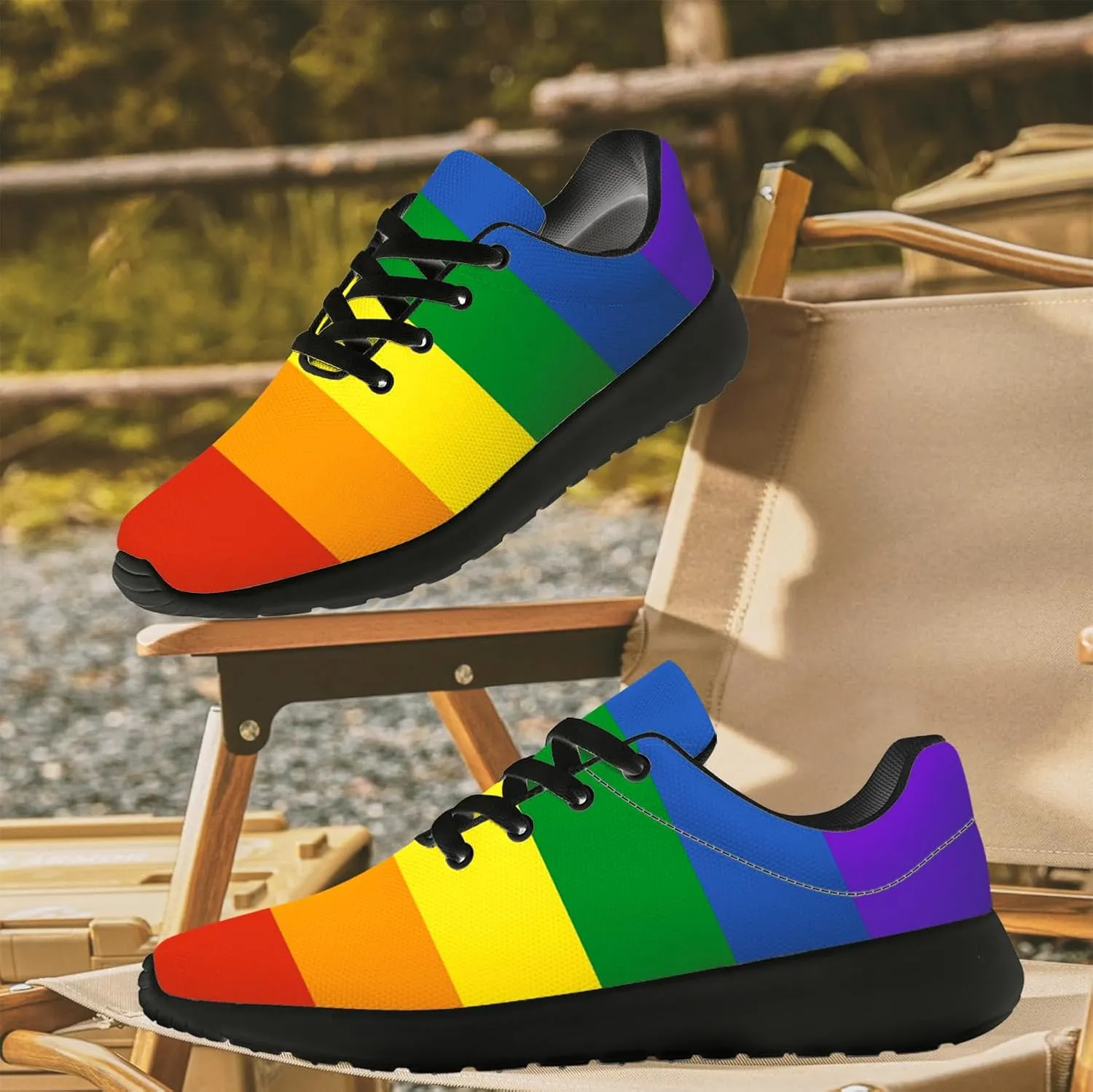 Pride Shoes Women's Men's Running Tennis Shoes Fashion Sneakers Gifts for Women Men