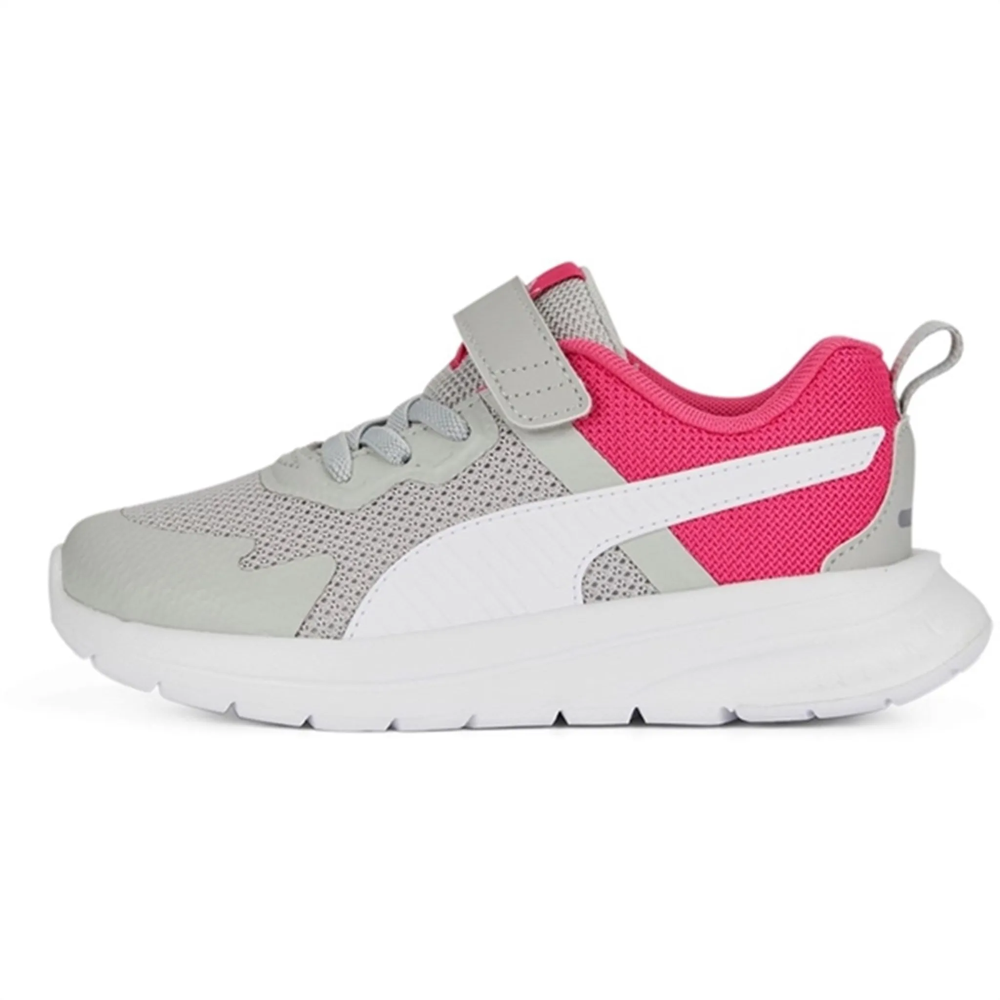 Puma Puma Evolve Run Mesh AC  PS Cool Light Gray-White-Glowing Pink Sneakers