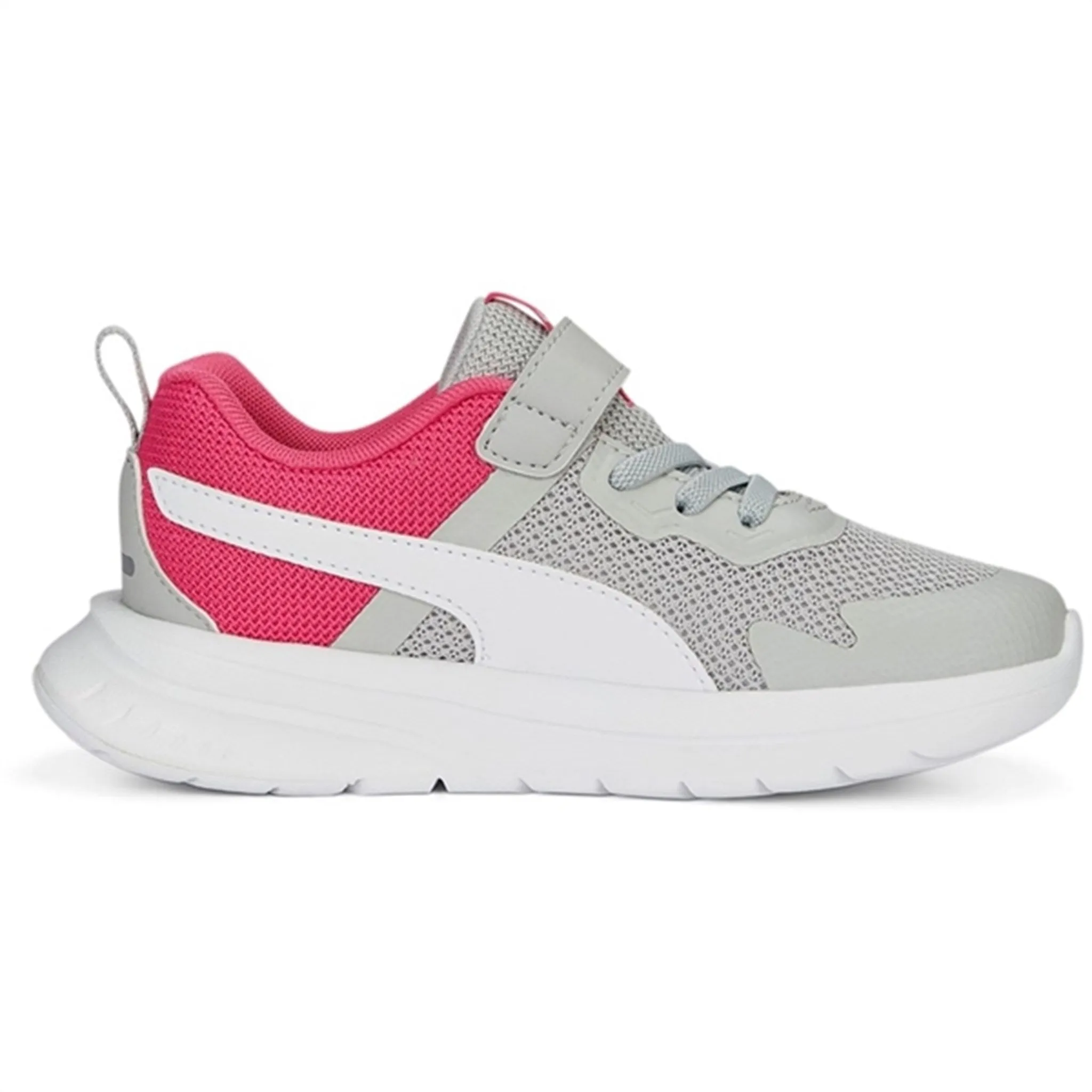Puma Puma Evolve Run Mesh AC  PS Cool Light Gray-White-Glowing Pink Sneakers