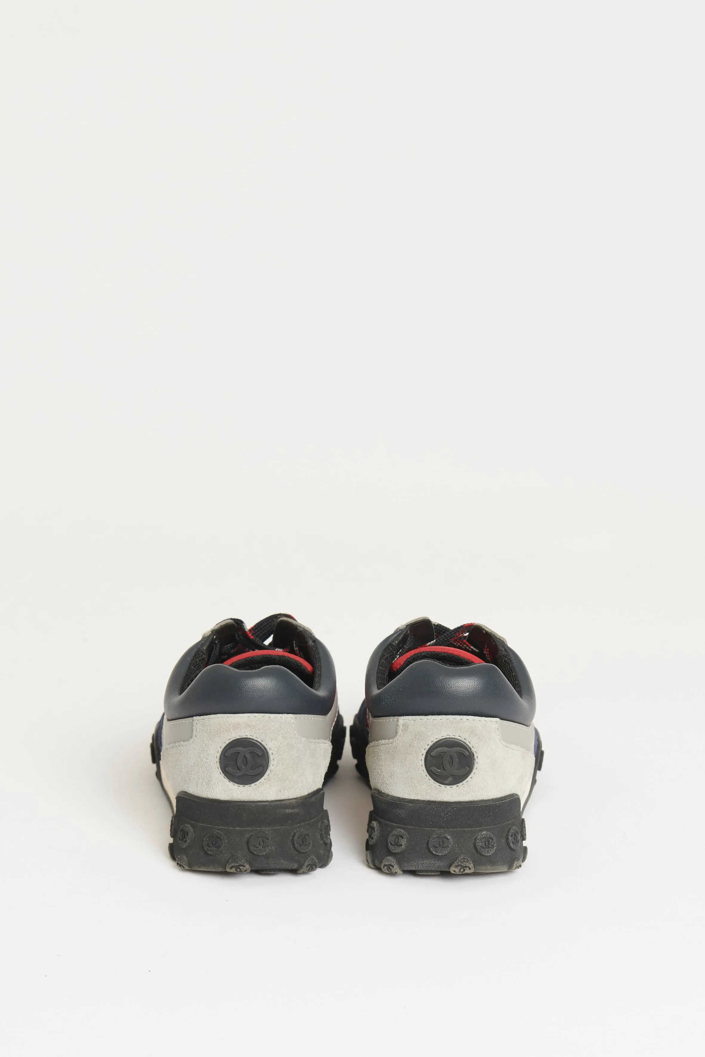 Red/Blue/Grey Preowned Trainers