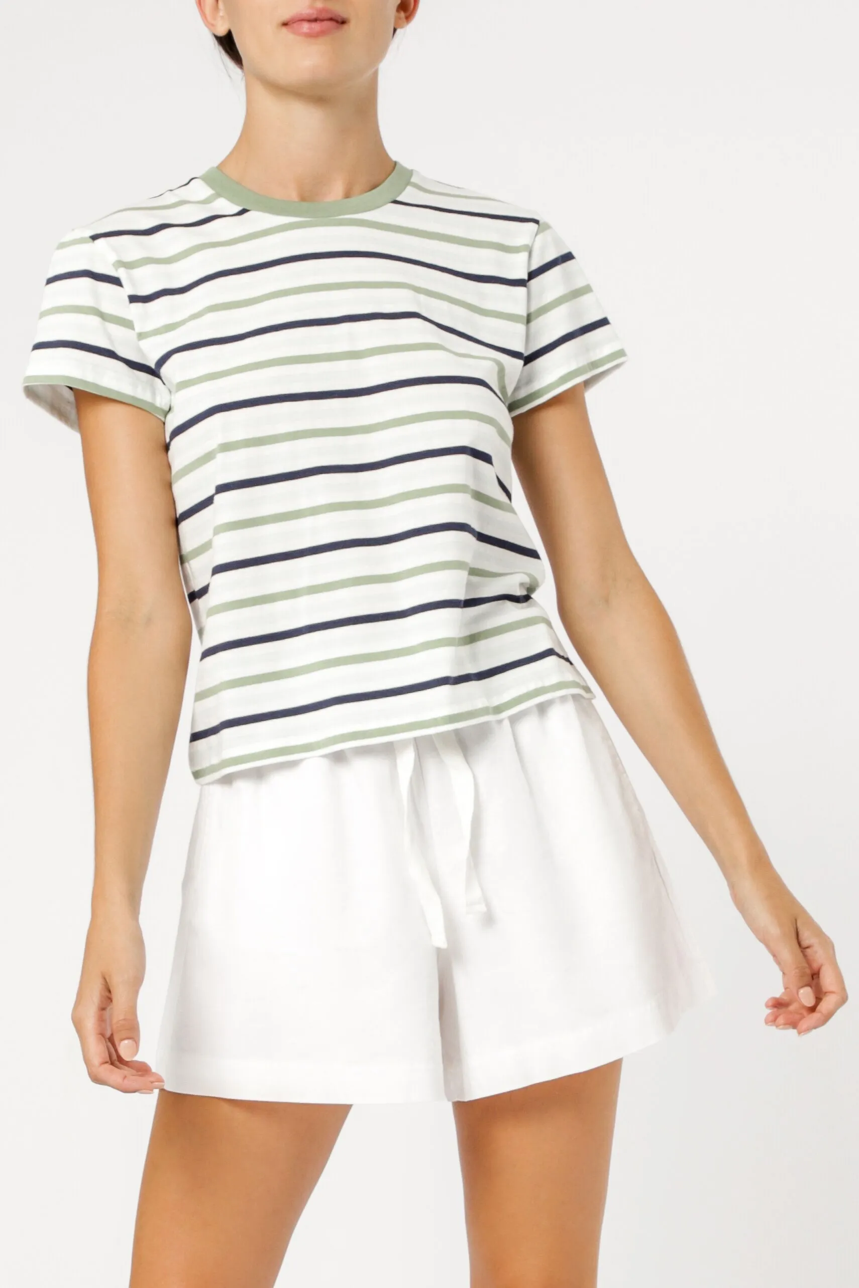REGAN STRIPE TEE