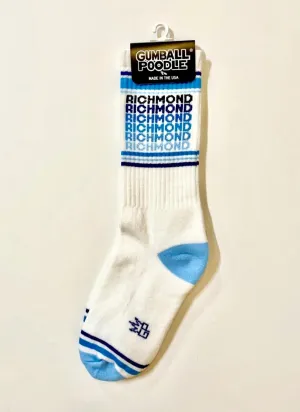 Richmond Blue Fade Socks