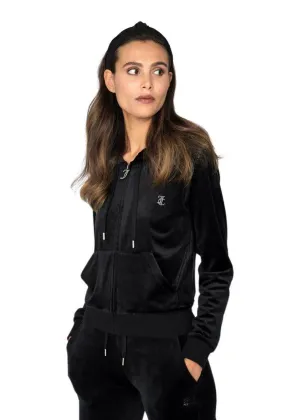 Robertson Diamante Hoodie - Black