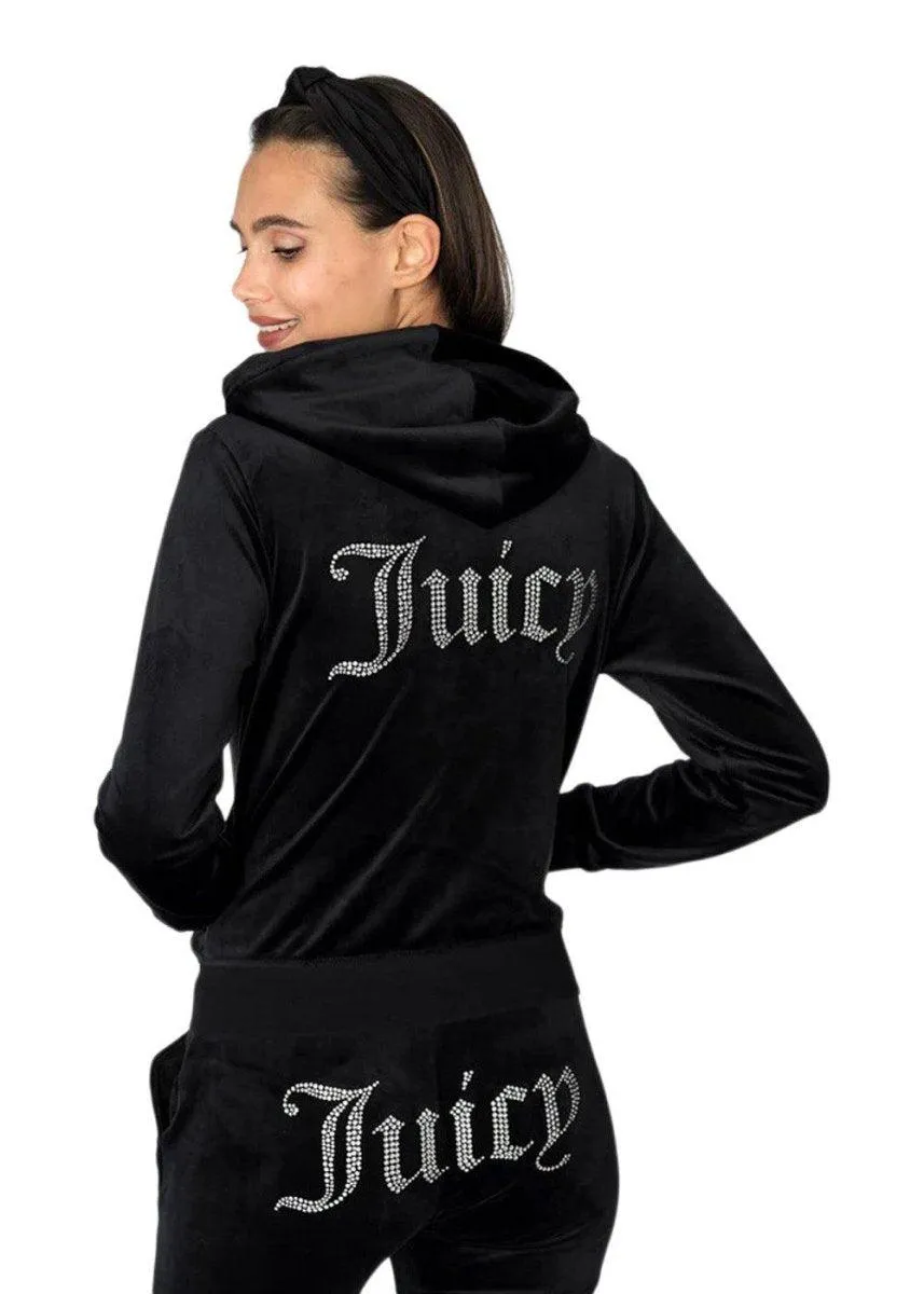Robertson Diamante Hoodie - Black