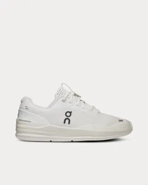 Roger Pro Undyed-White / Black Low Top Sneakers