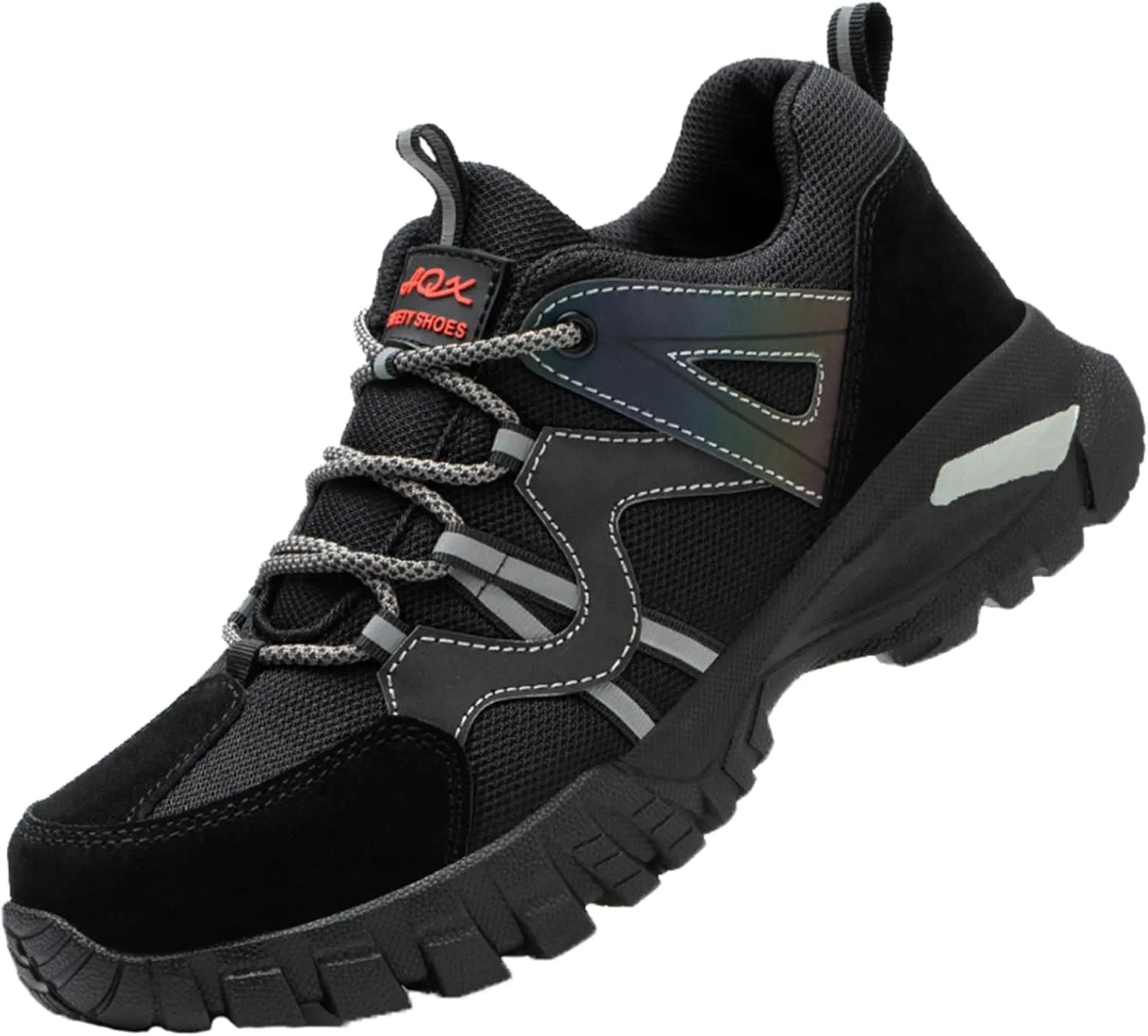 Safety Shoes Steel Toe Cap Shoes for Men Lightweight Work Boots Non Slip Construction Puncture Proof Shoes
