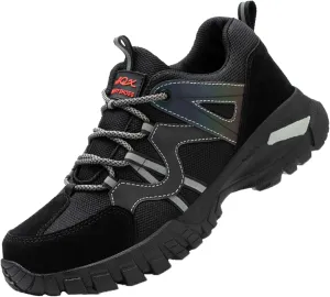 Safety Shoes Steel Toe Cap Shoes for Men Lightweight Work Boots Non Slip Construction Puncture Proof Shoes