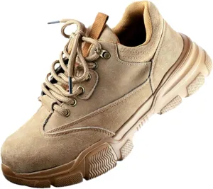 Safety Shoes Steel Toe Cap Shoes for Men Lightweight Work Boots Non-Slip Industrial Construction Shoes