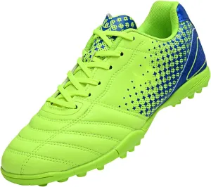 School Shoes for Girls Kids Youth Football Cleats Training Shoes Boys Girls Soccer Cleats Lace Up Cleats(Little Kid/Big
