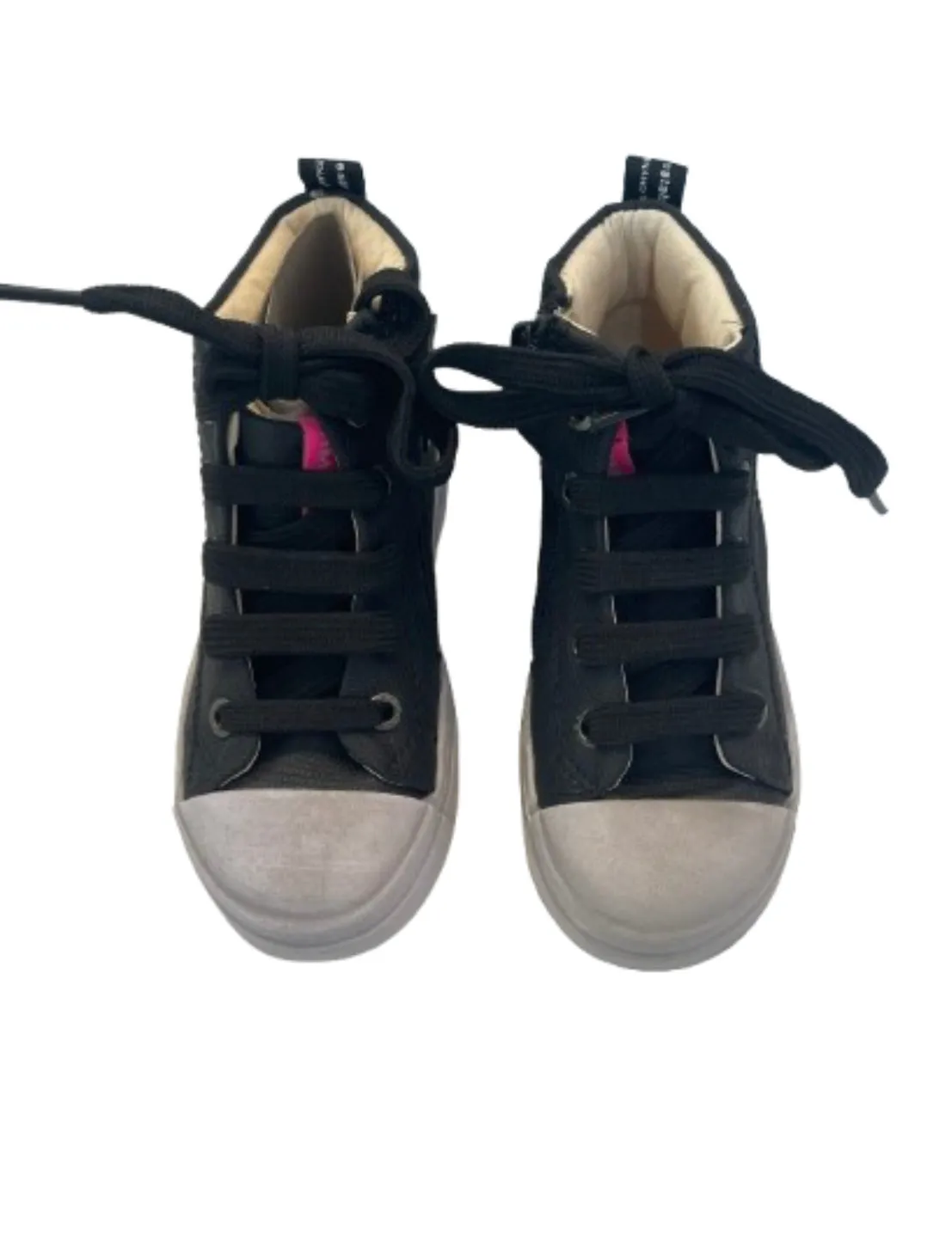 Shoesme Black/Silver Hightops
