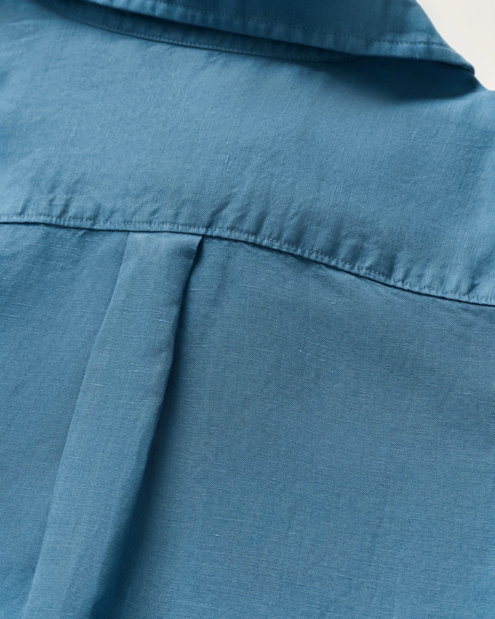 Short Sleeve Hangin' Out Linen Button Down Shirt - Gianni