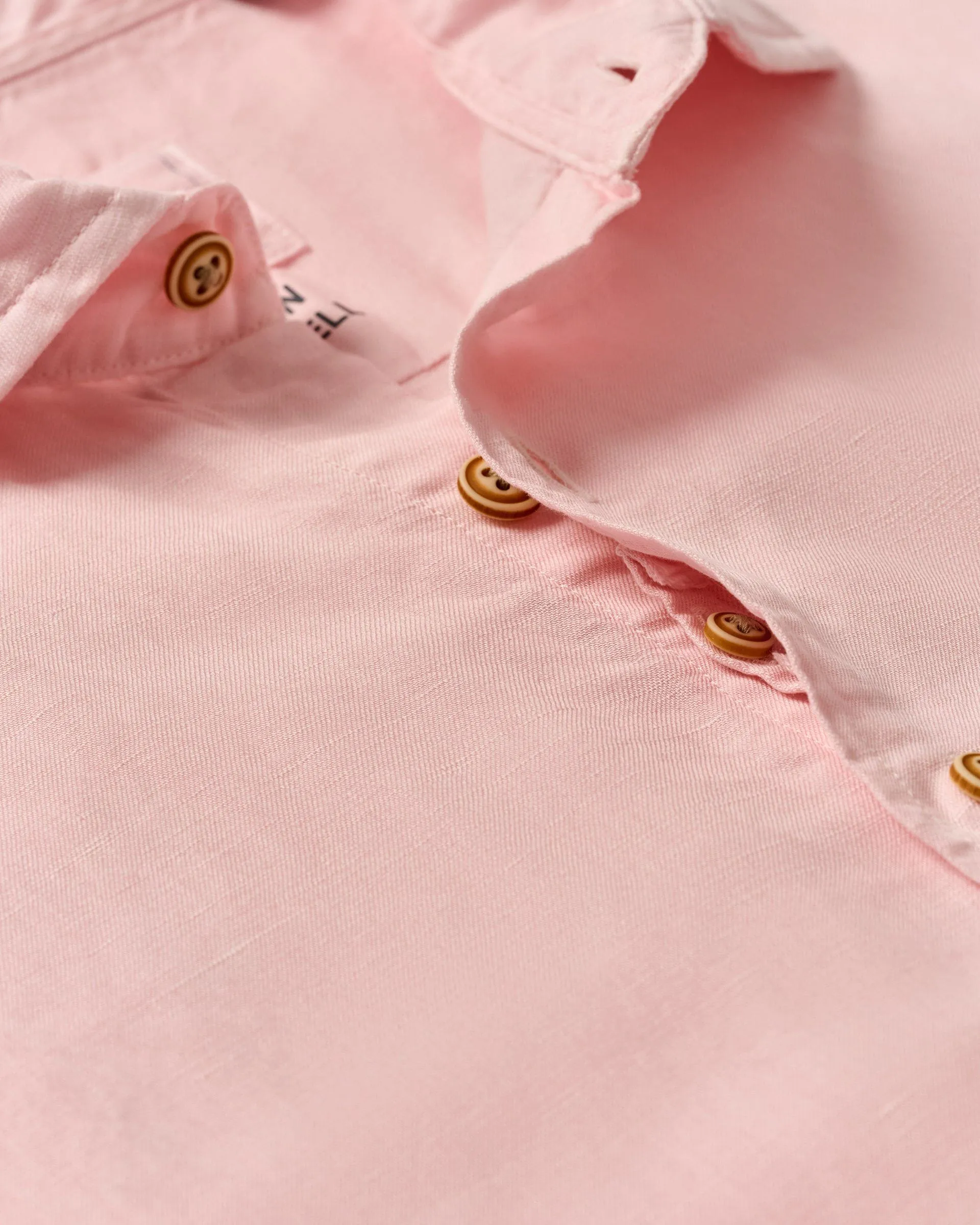 Short Sleeve Hangin' Out Linen Button Down Shirt - Gianni