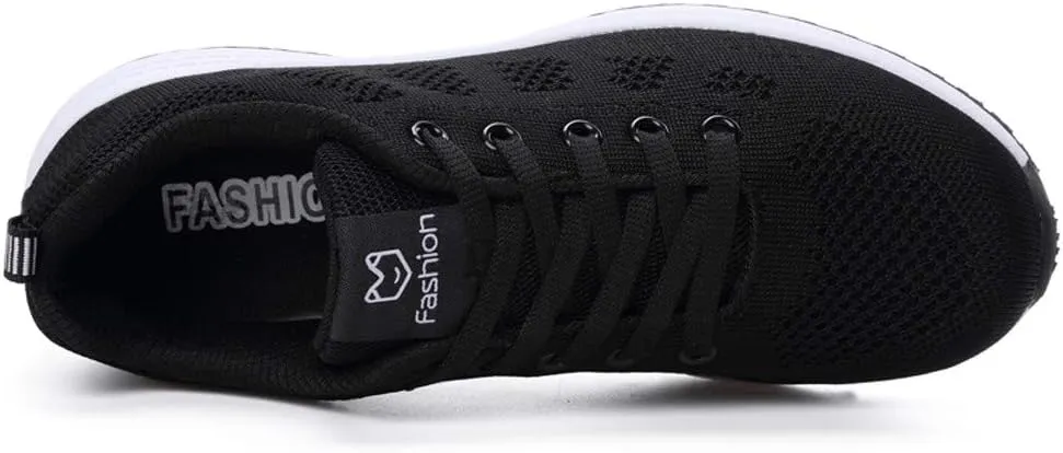 Sneakers for Women Walking Shoes Non Slip Lace Up Running Shoes for Men Mesh Casual Shoes for Fall Fashion Sneakers Waterproof Tennis Shoe Trainers Shoe
