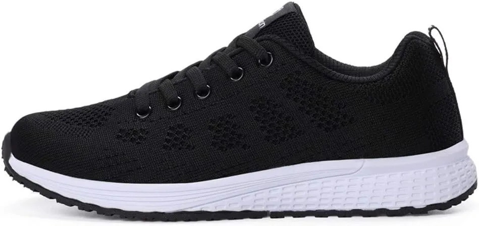 Sneakers for Women Walking Shoes Non Slip Lace Up Running Shoes for Men Mesh Casual Shoes for Fall Fashion Sneakers Waterproof Tennis Shoe Trainers Shoe