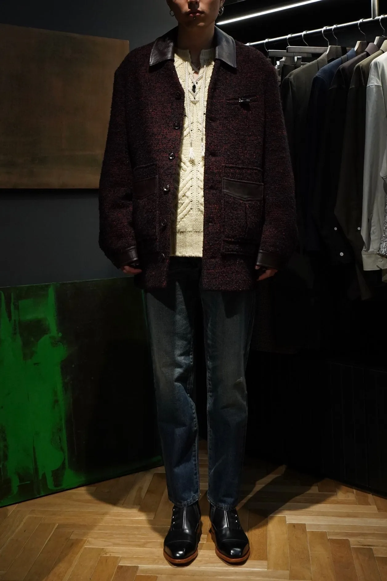 STEAF GRACEFUL COAT (RED CLAY)